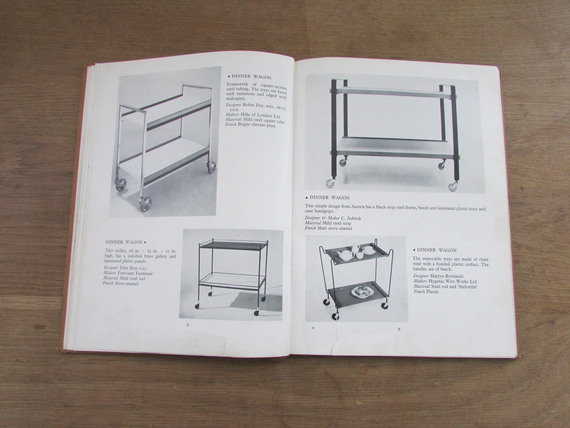 Contemporary Design in Metalwork, by Brian Larkman, & S.H Glenister (Hardback, 1963)