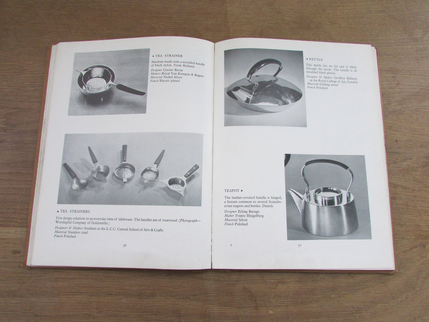 Contemporary Design in Metalwork, by Brian Larkman, & S.H Glenister (Hardback, 1963)
