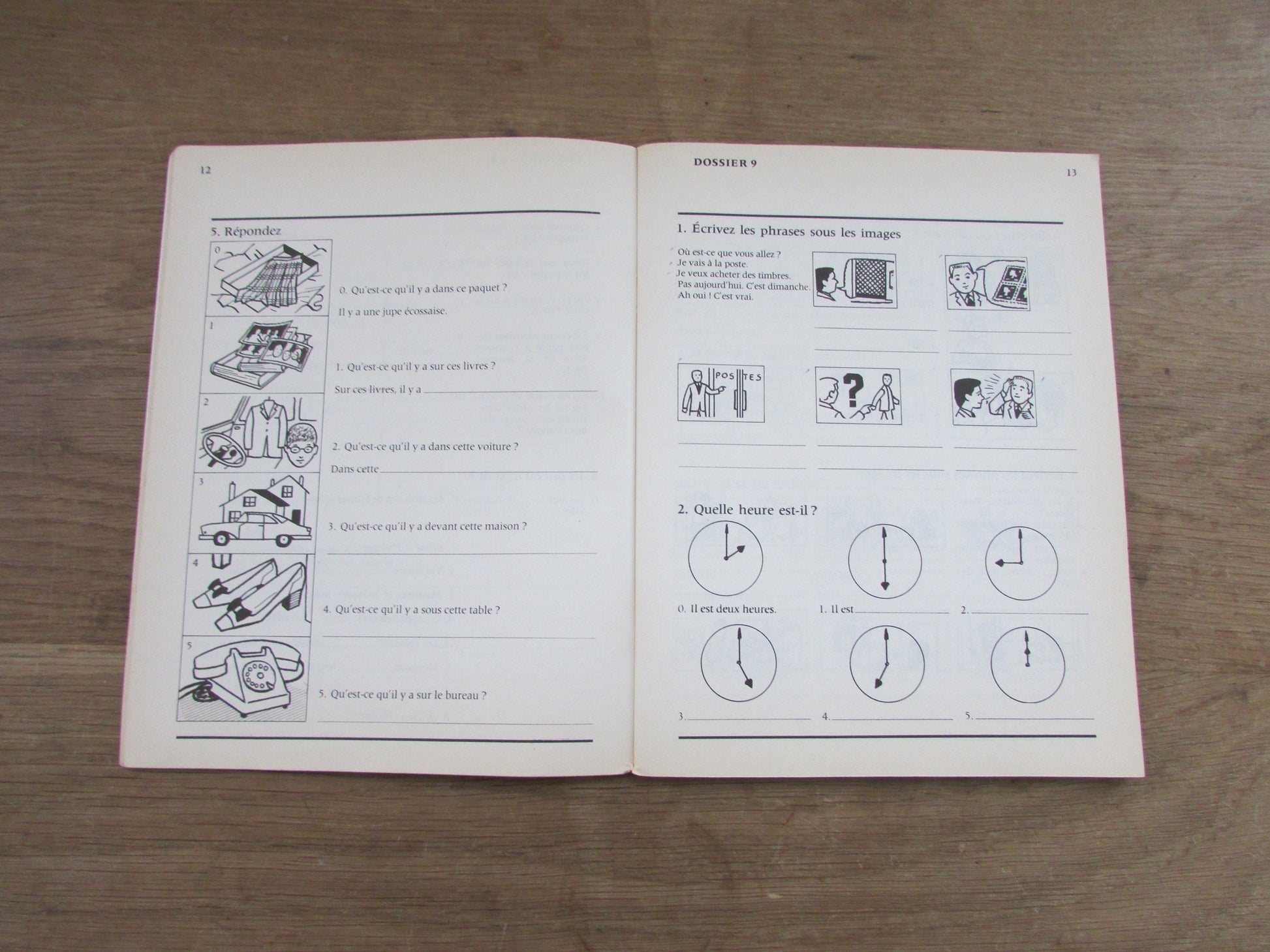La France en Direct Cahier d'Exercises 1, by Janine, & Guy Capelle (Softback, 1969)
