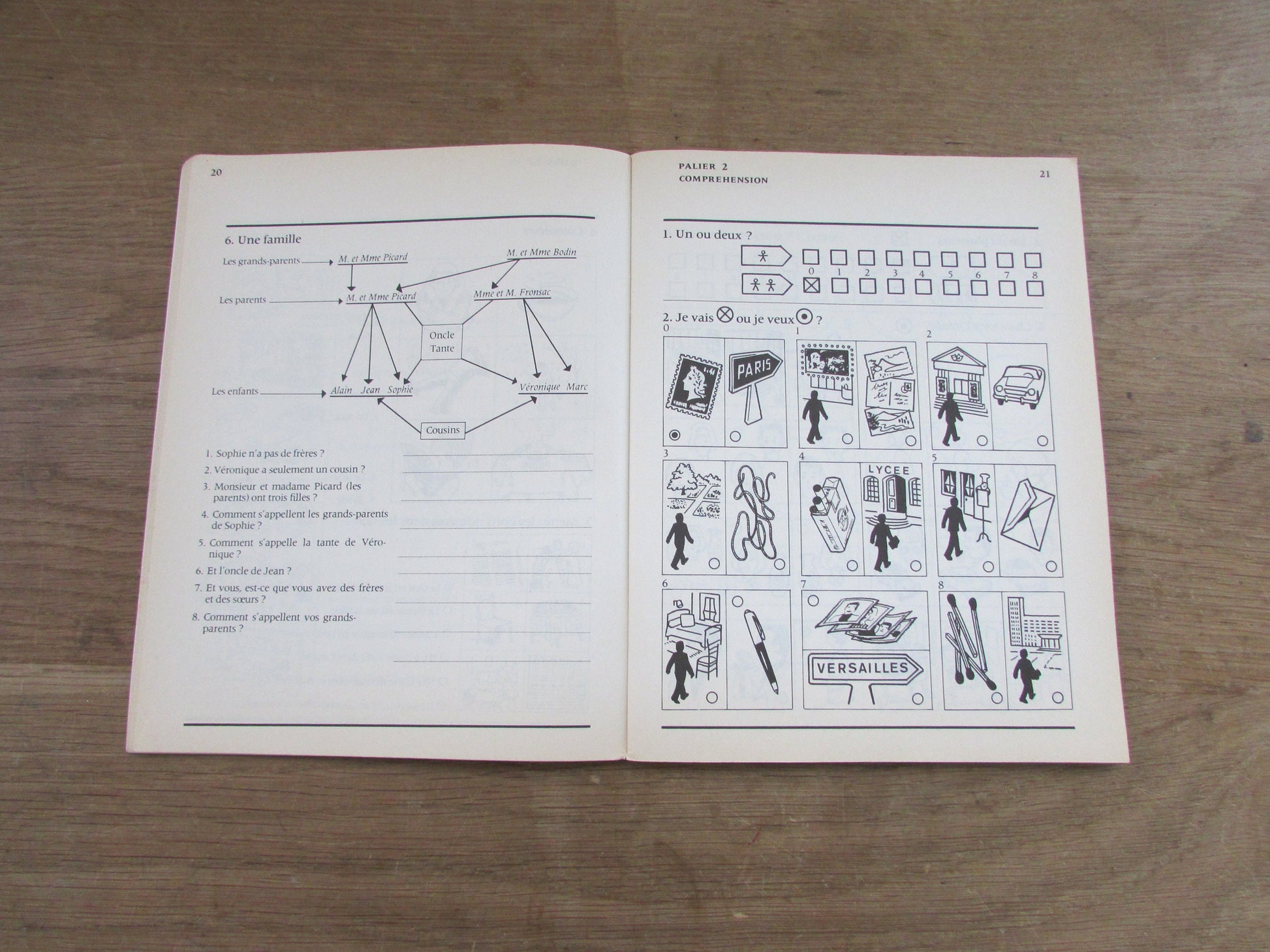 La France en Direct Cahier d'Exercises 1, by Janine, & Guy Capelle (Softback, 1969)