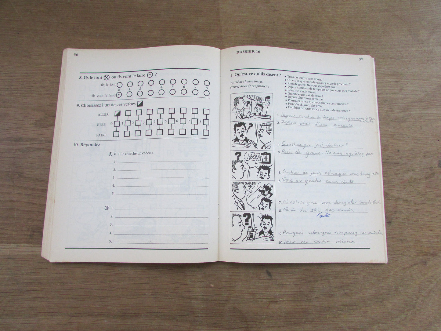La France en Direct Cahier d'Exercises 1, by Janine, & Guy Capelle (Softback, 1969)