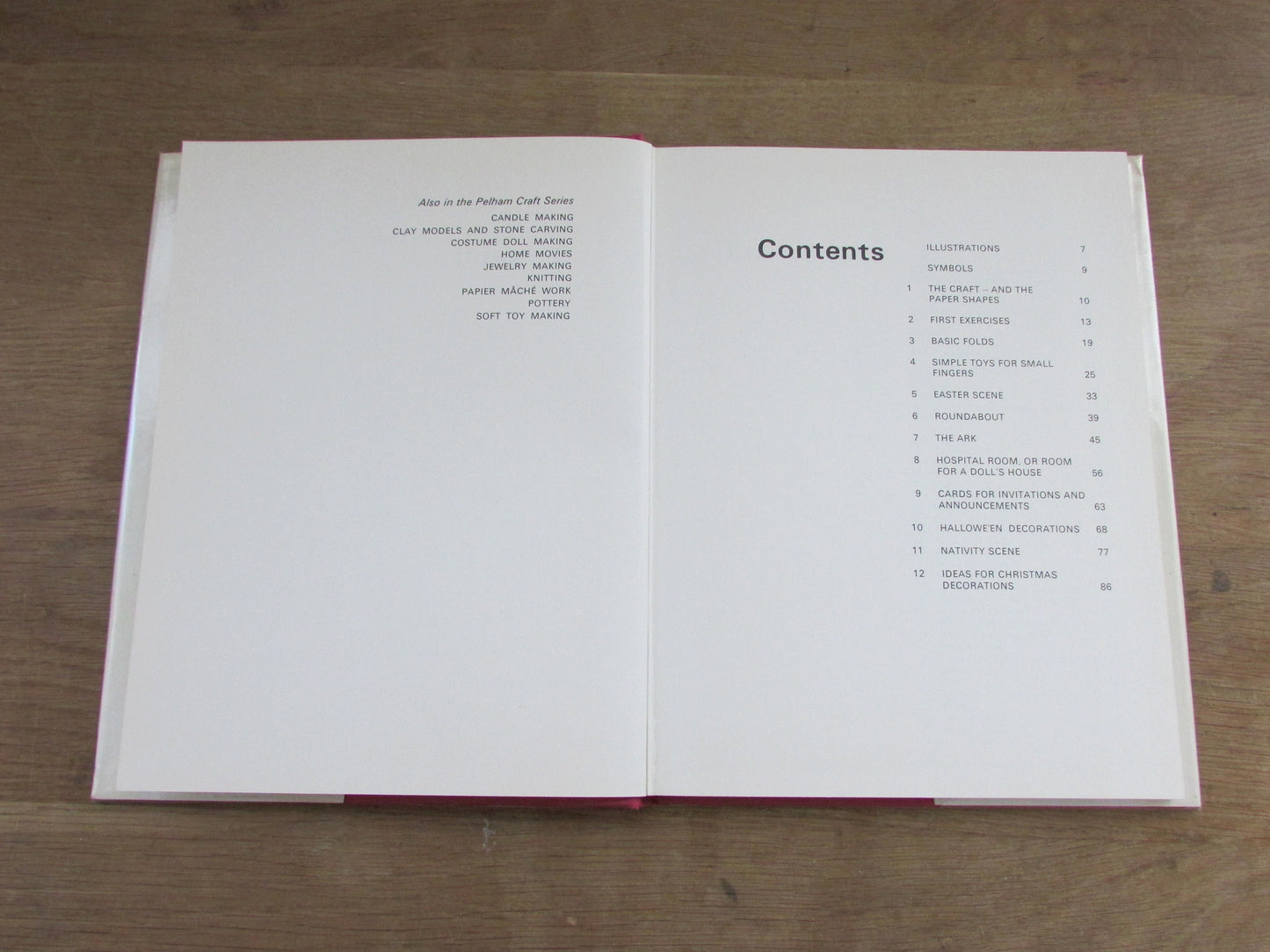 Origami, by Georgie Davidson for Pelham Craft Series (Hardback, 1975)