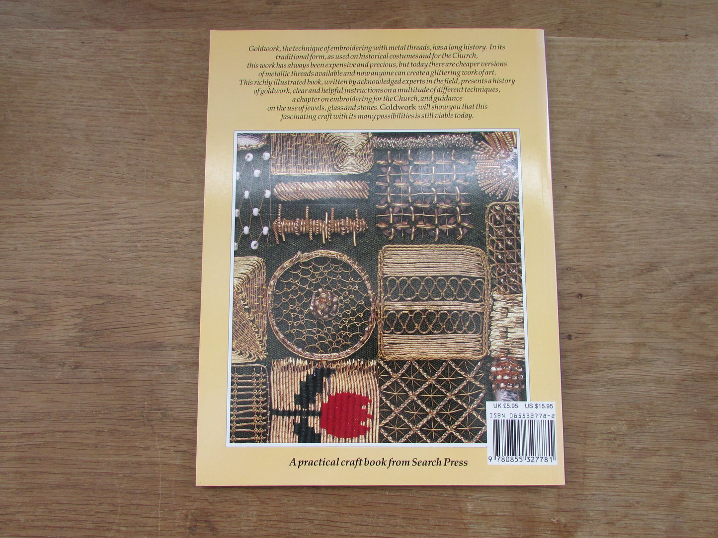 Goldwork Revised & Expanded Edition, by Valerie Campbell-Harding and others (Softback, 1998)