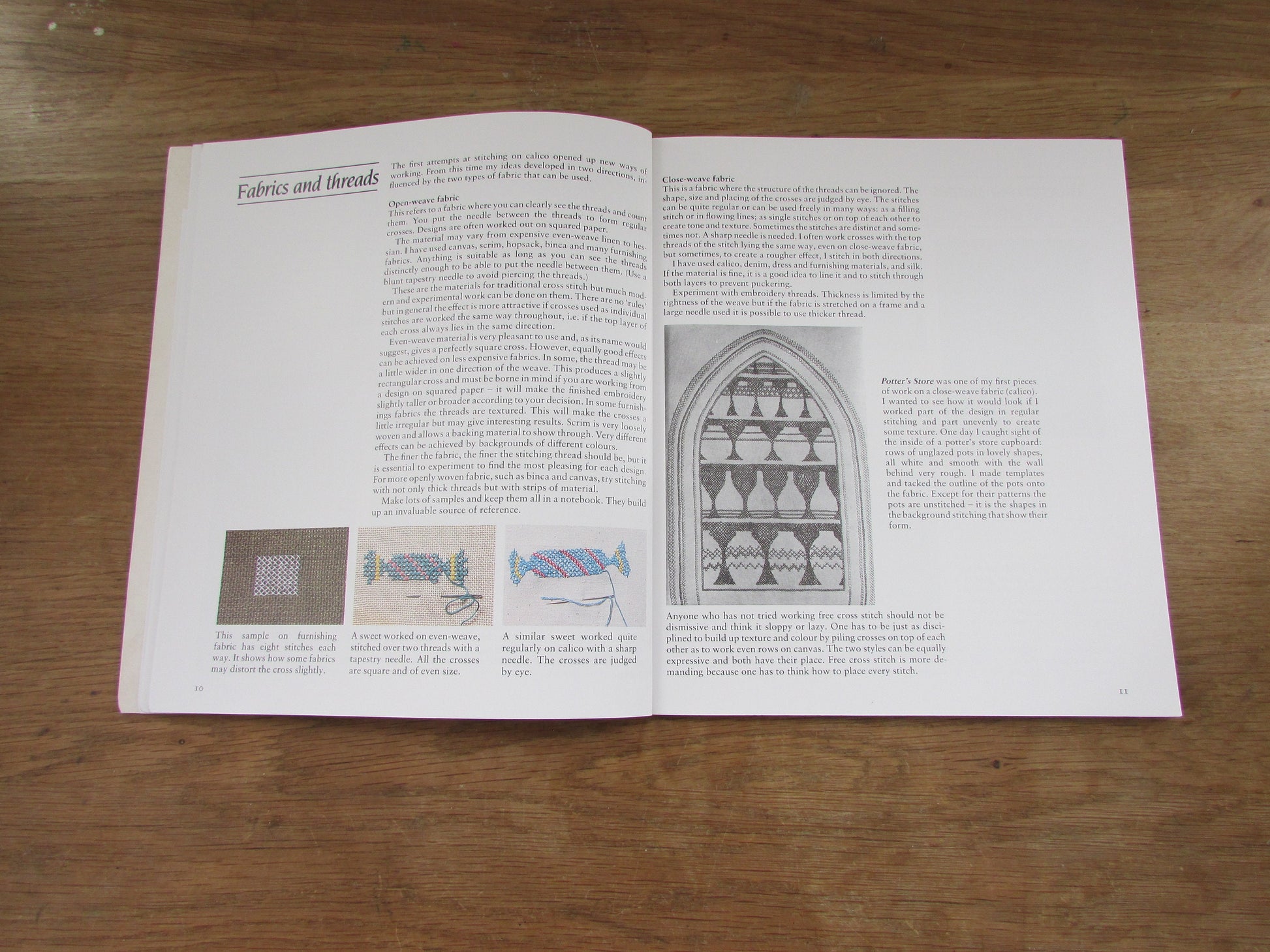 Exploring Cross Stitch: A Notebook, by Audrey Ormrod (Softback, 1988)