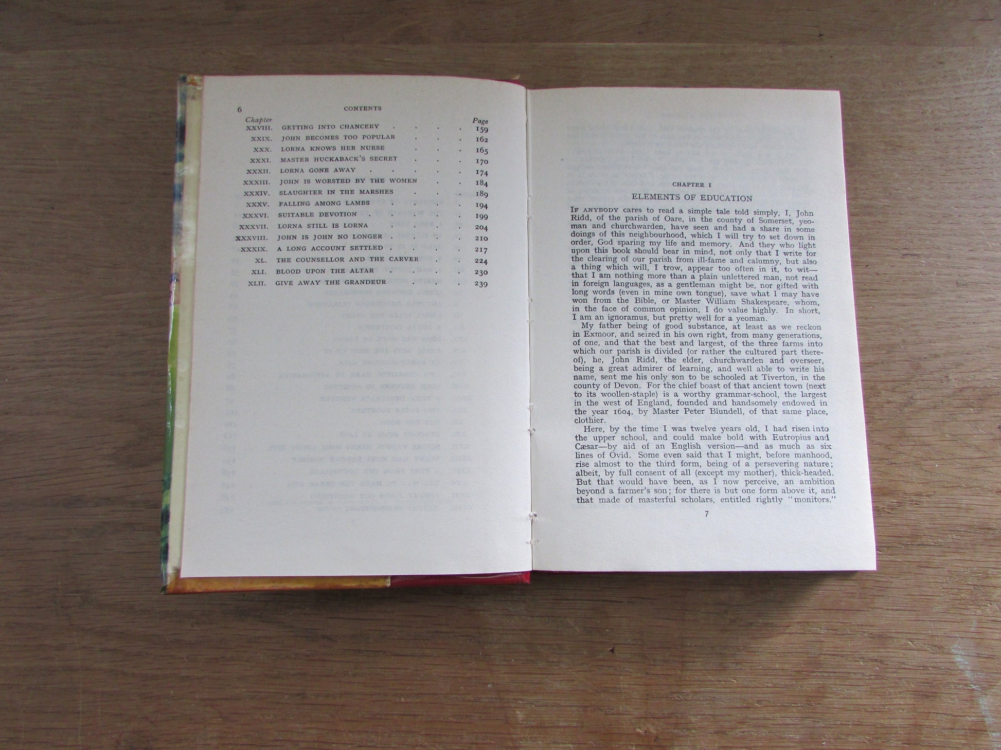 Lorna Doone; A Romance of Exmoor, by R.D Blackmore (Hardback, 1960s)