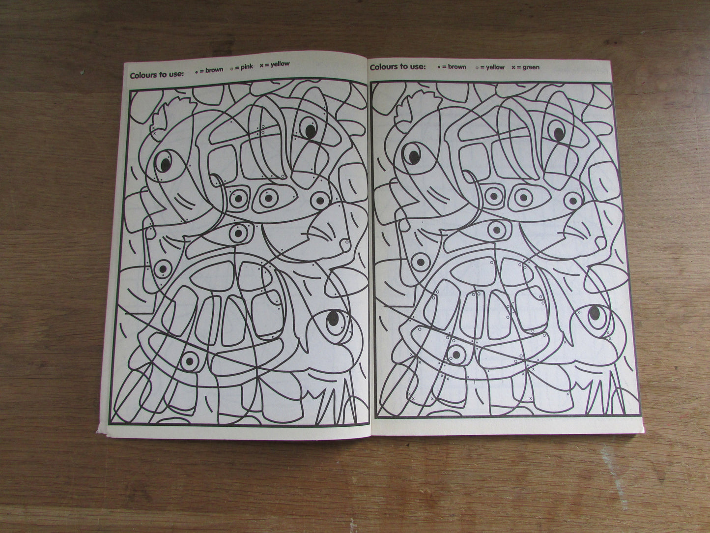 Pic-Tricks Colouring Book; 32 Mystery Pictures to Find (Softback, 1995)