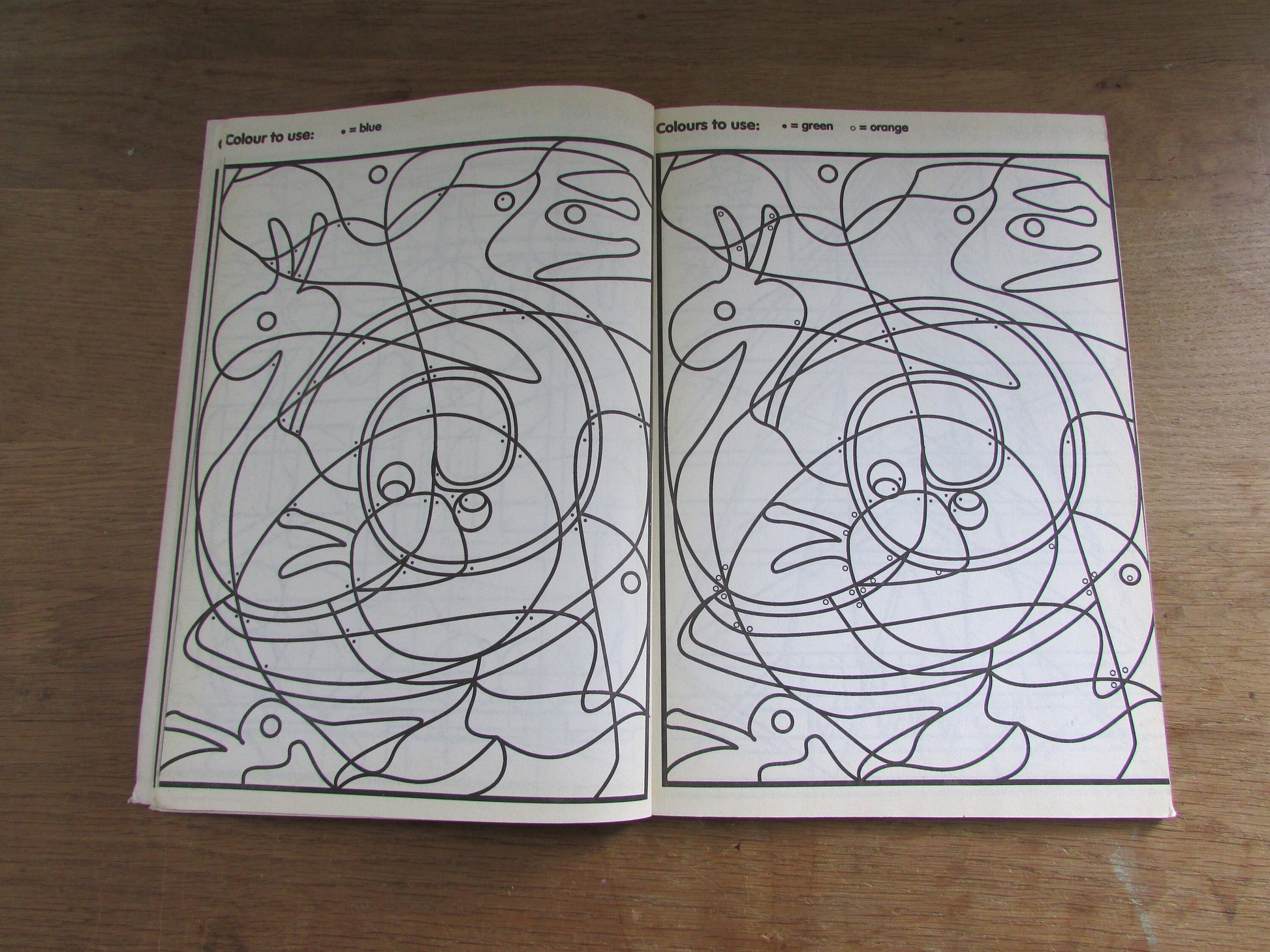 Pic-Tricks Colouring Book; 32 Mystery Pictures to Find (Softback, 1995)
