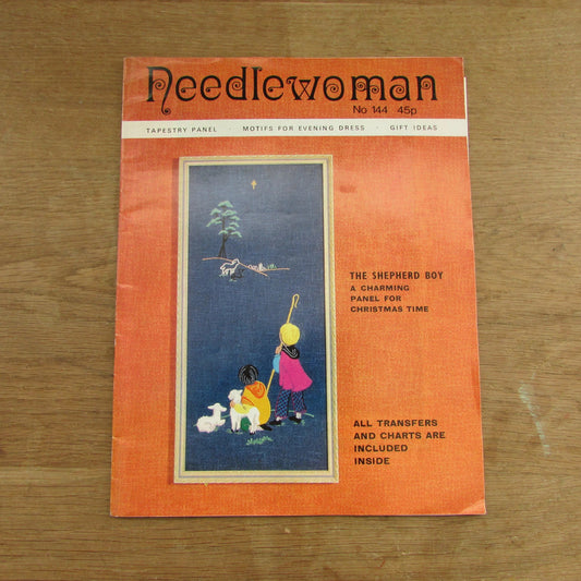 October 1975 Needlewoman No.144 embroidery & needlework booklet