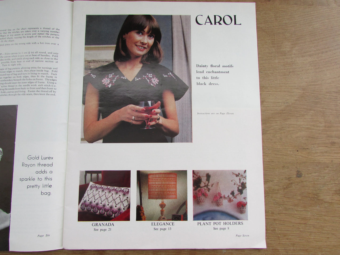 October 1975 Needlewoman No.144 embroidery & needlework booklet