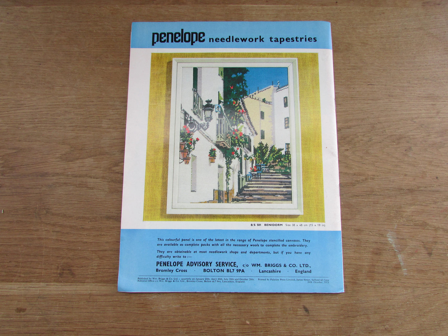 October 1975 Needlewoman No.144 embroidery & needlework booklet