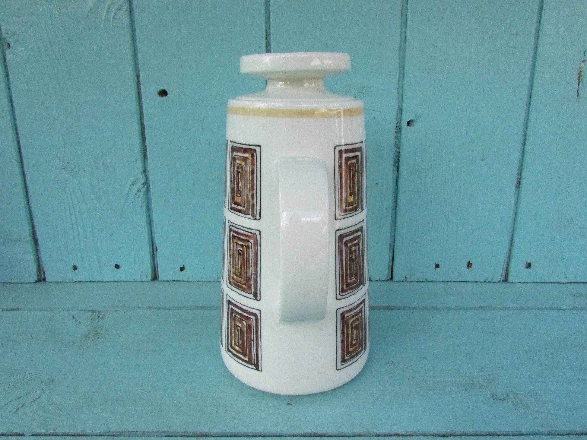 1970s Staffordshire Pottery Ridgway Andorra coffee pot