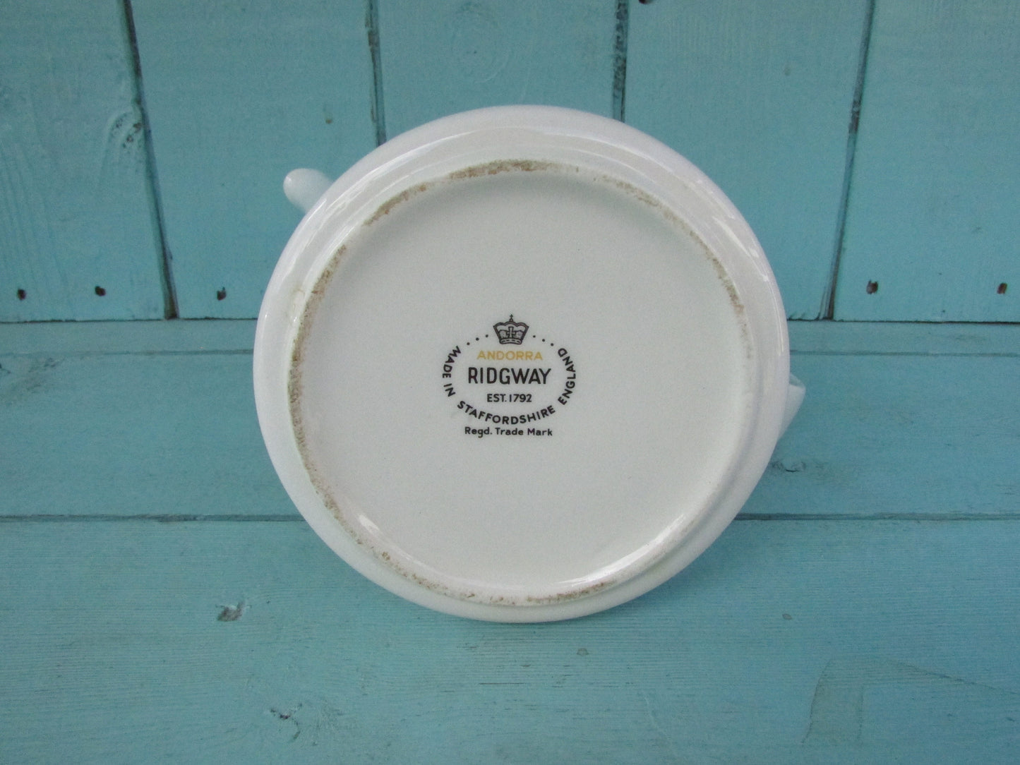 1970s Staffordshire Pottery Ridgway Andorra coffee pot