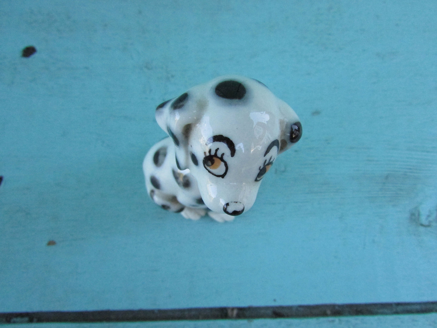 1959 Wade ceramic Dalmatian puppy figurine, Simon