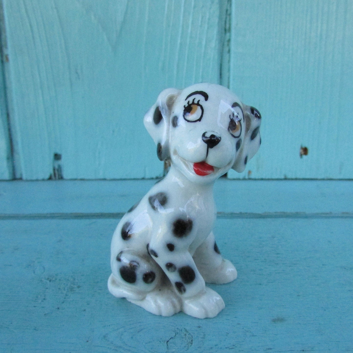 1959 Wade ceramic Dalmatian puppy figurine, Simon