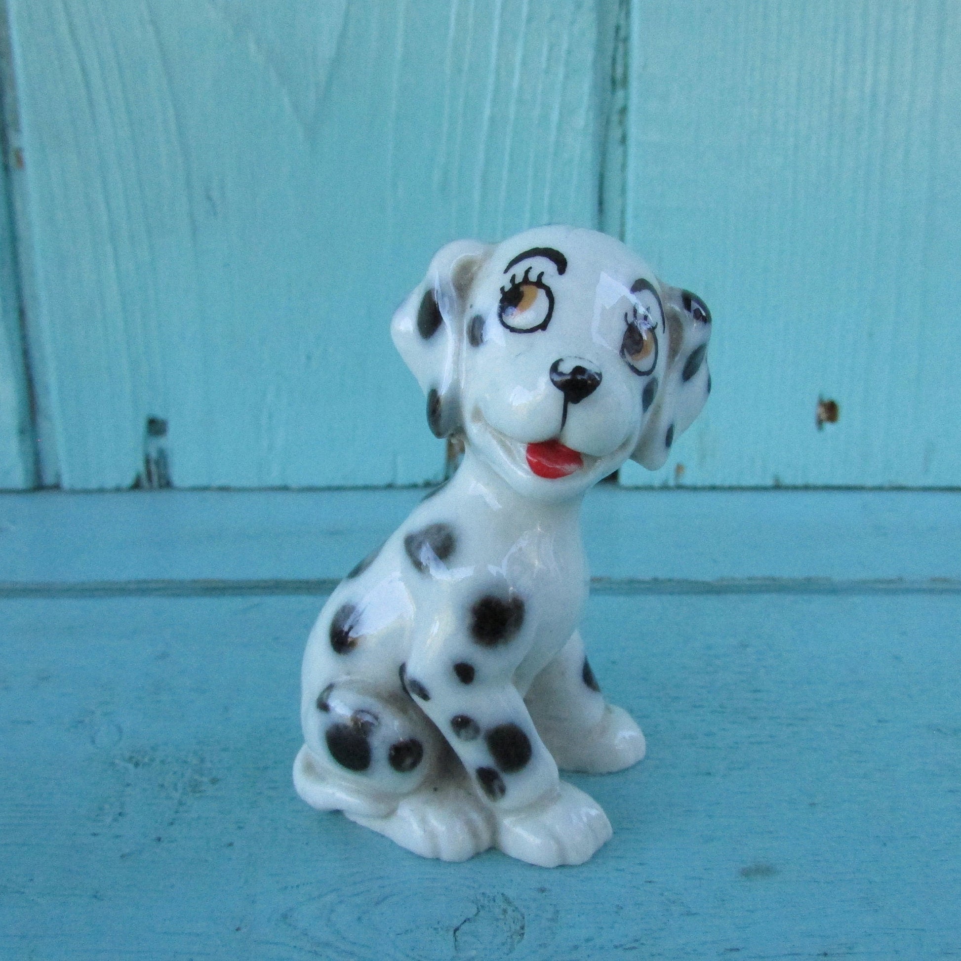 1959 Wade ceramic Dalmatian puppy figurine, Simon