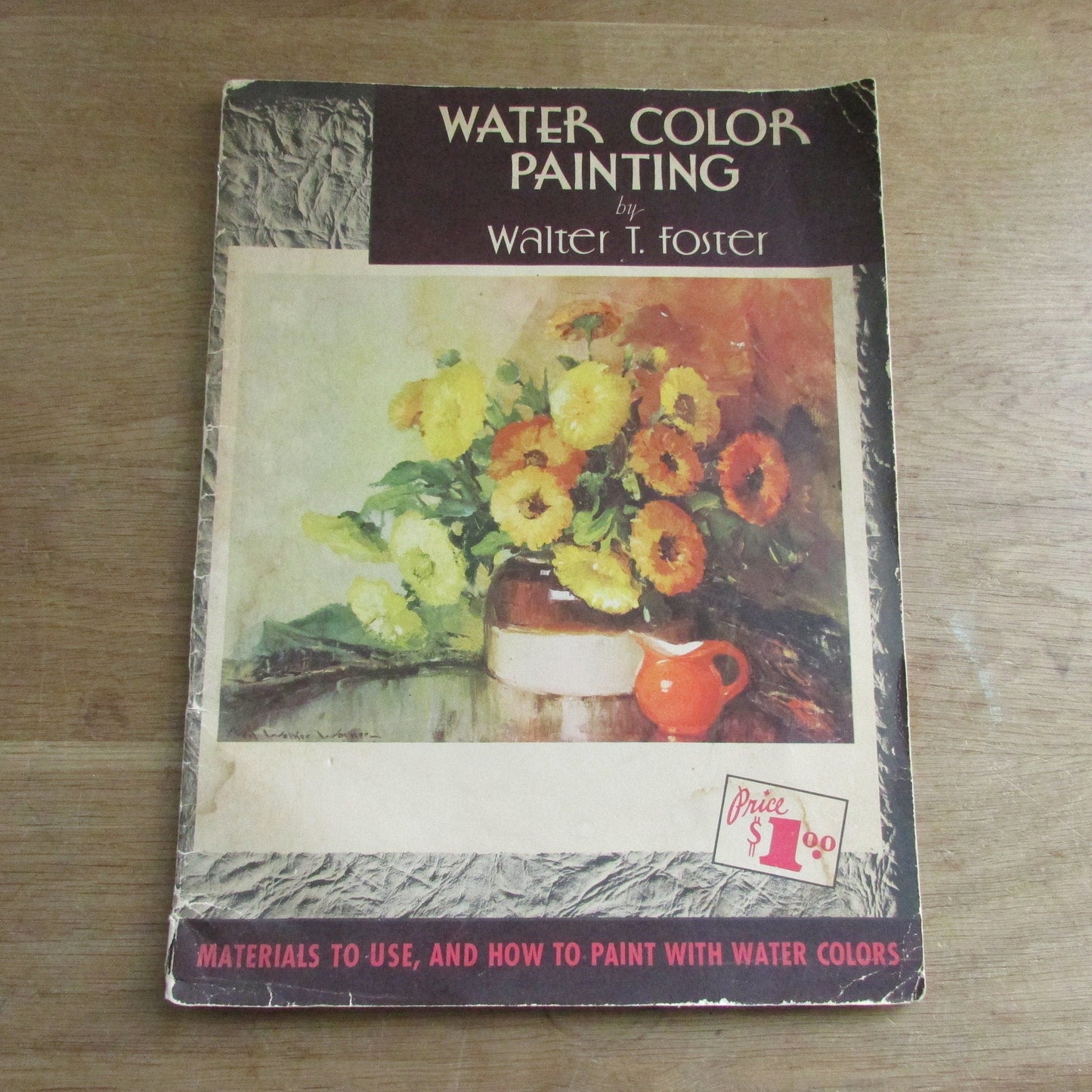 Water Color Painting, by Walter T. Foster (Paperback, 1970s)