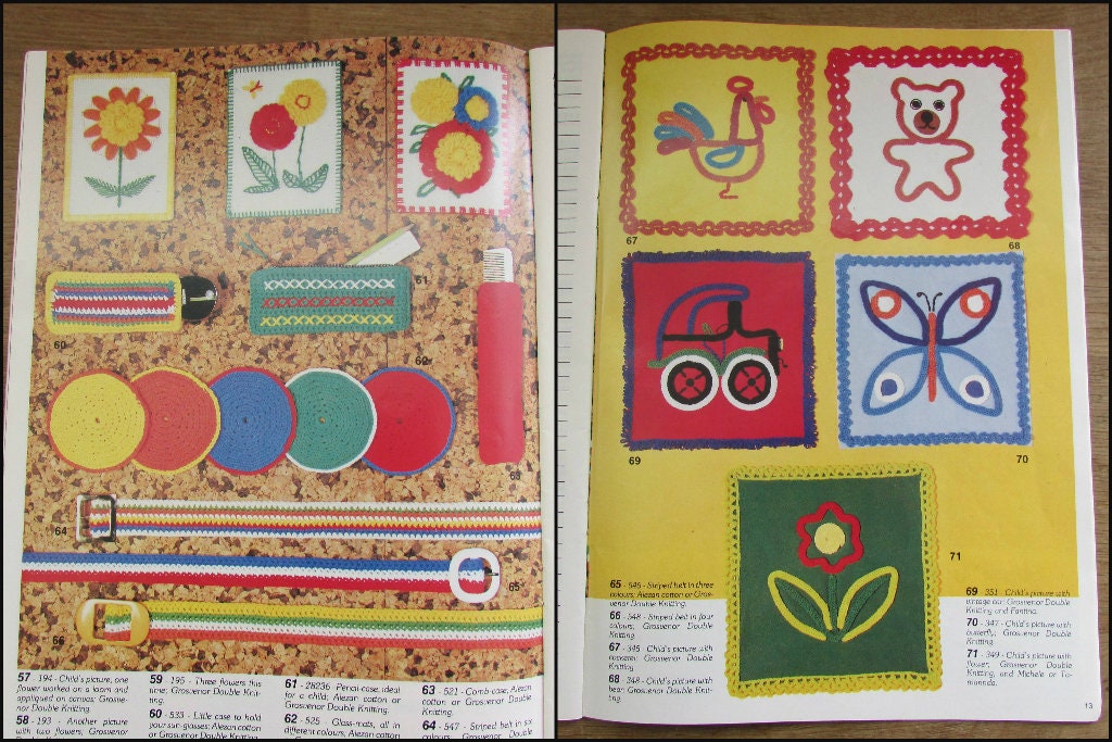 1980s 3 Suisses Bits & Pieces No.169 craft pattern magazine