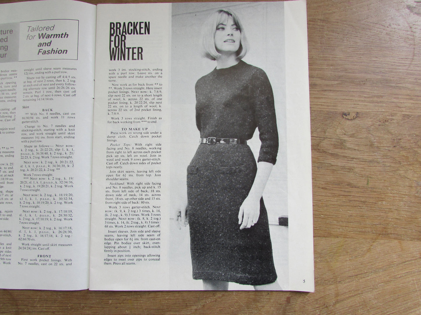 December 1965 Stitchcraft pattern booklet