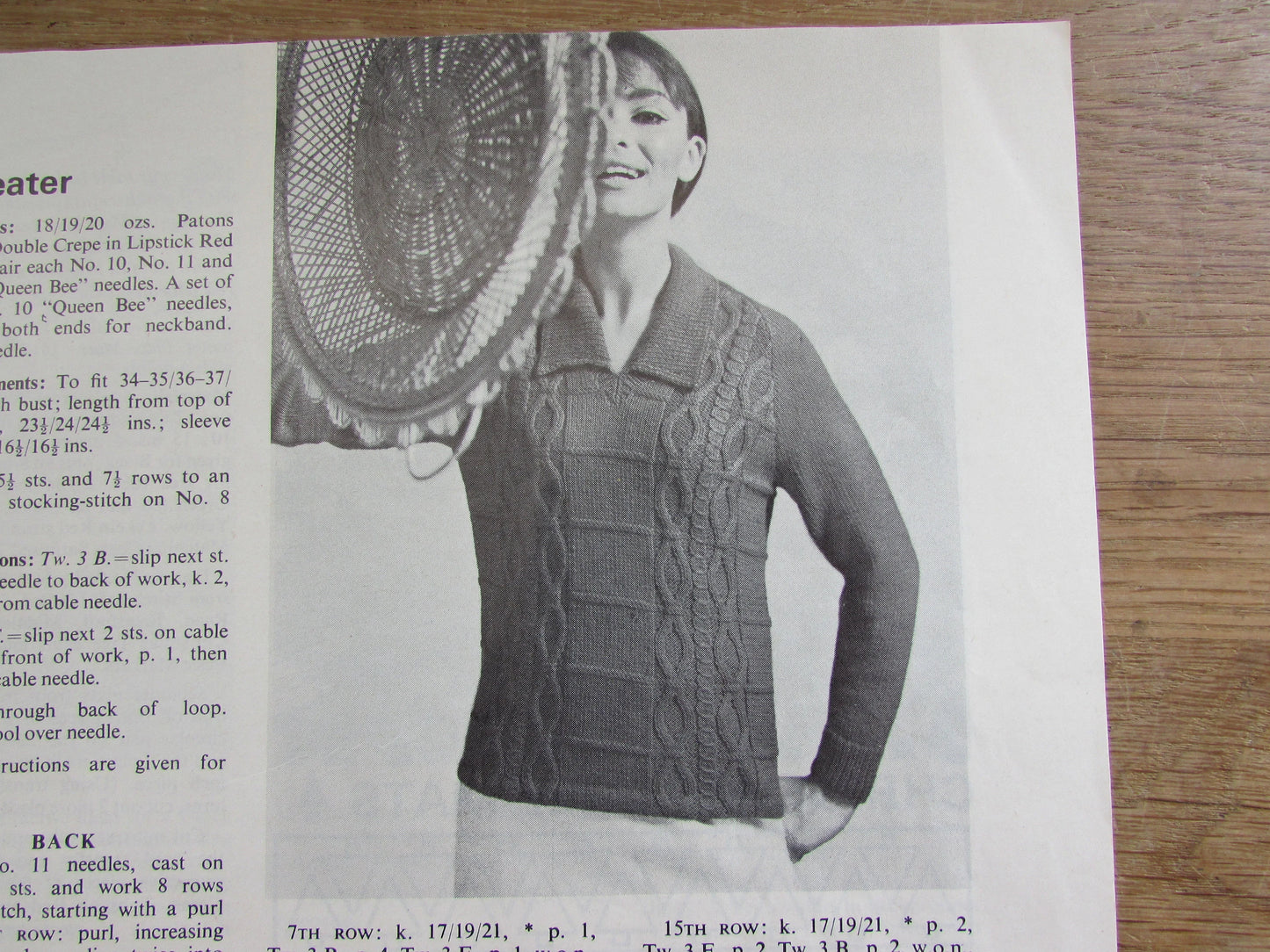 December 1965 Stitchcraft pattern booklet