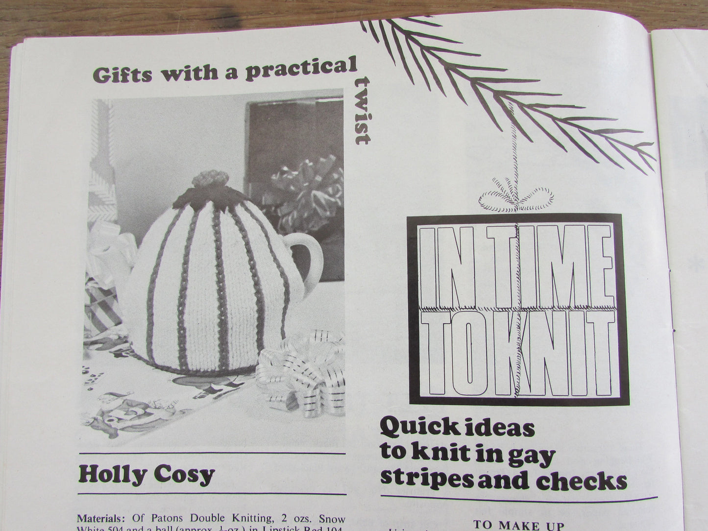 December 1965 Stitchcraft pattern booklet