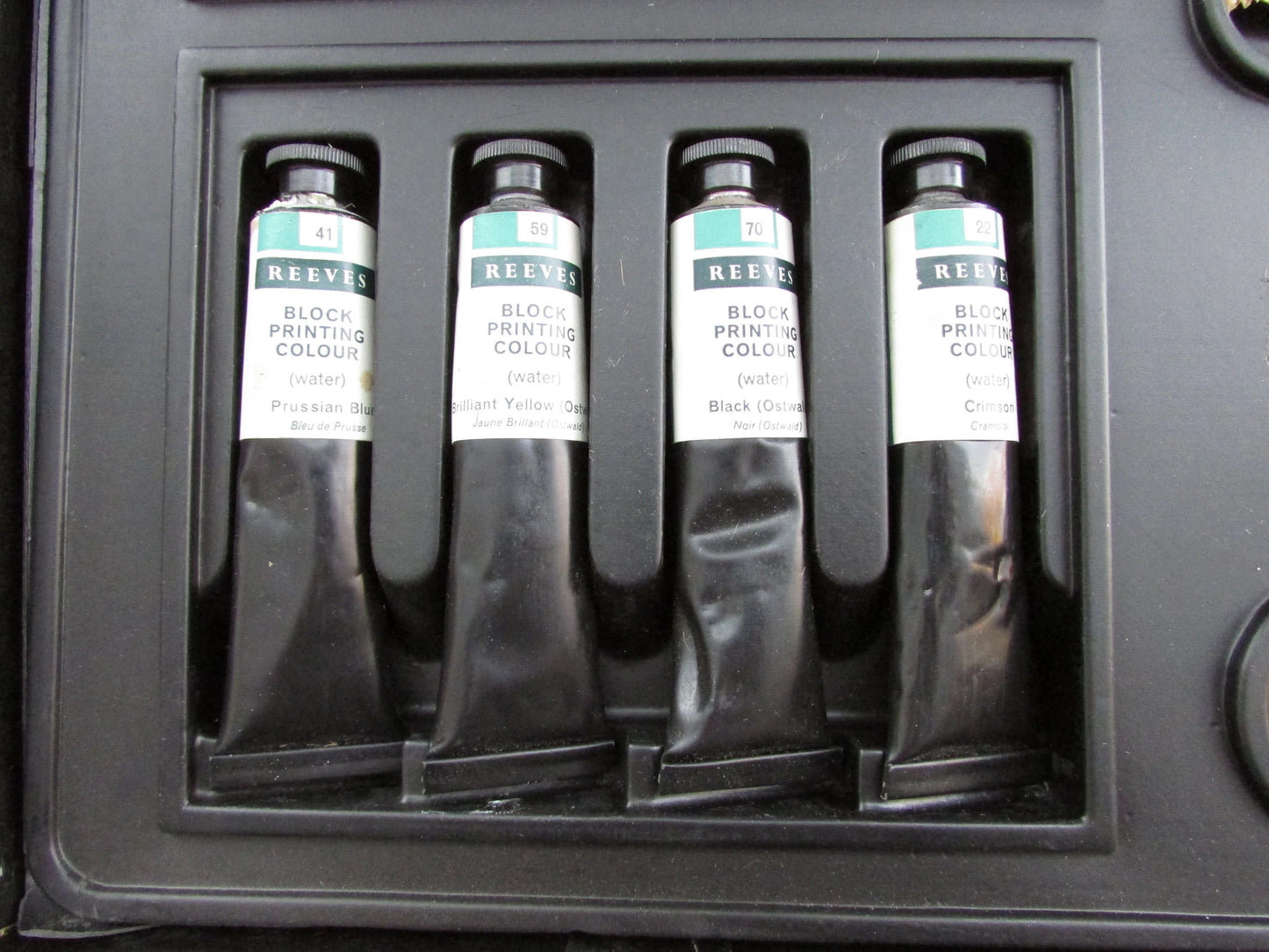 1960s Reeves Lino Block printing kit