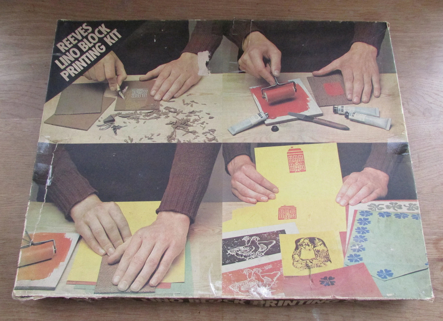 1960s Reeves Lino Block printing kit