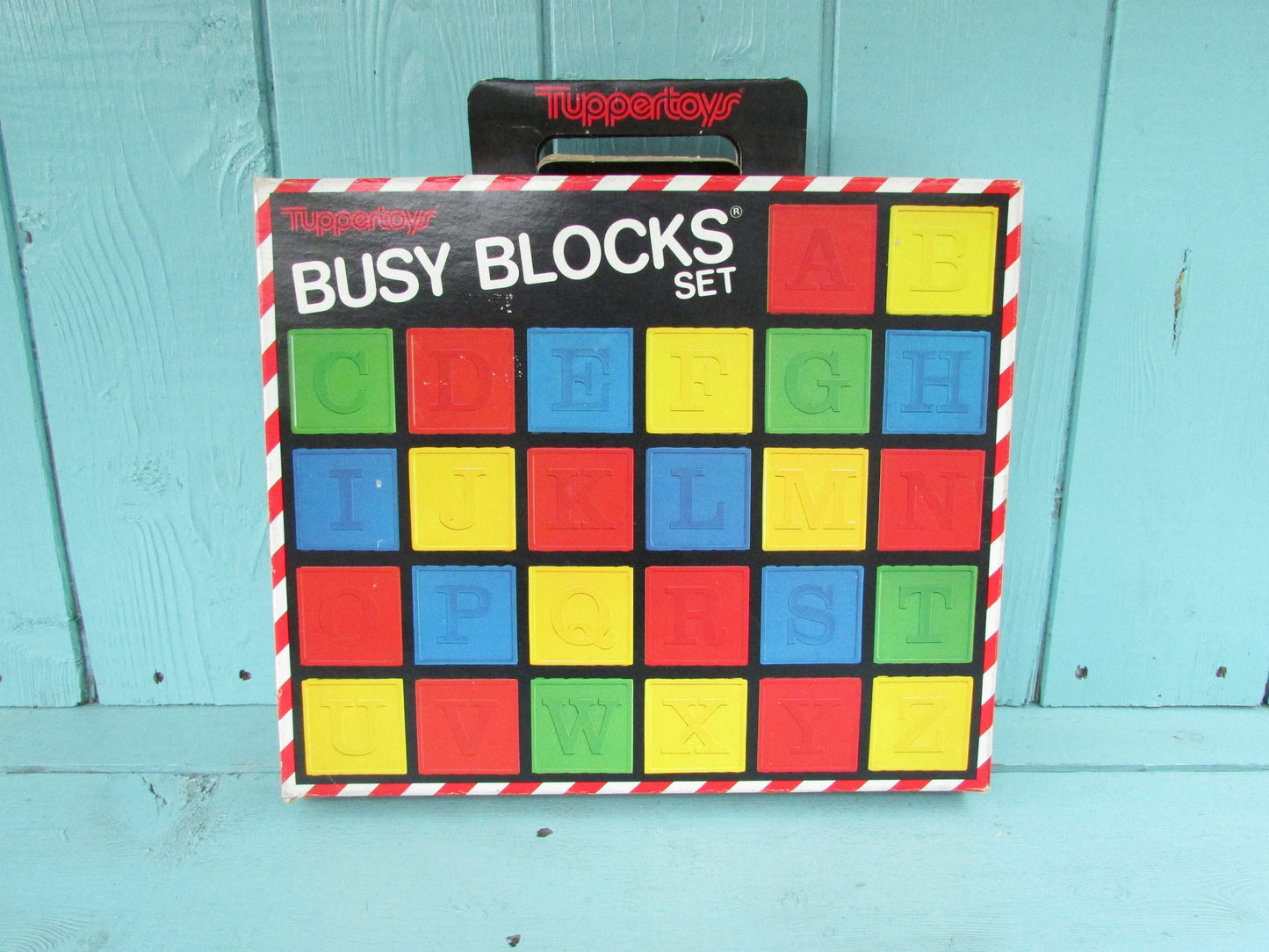 1983 Tuppertoys Busy Blocks Set