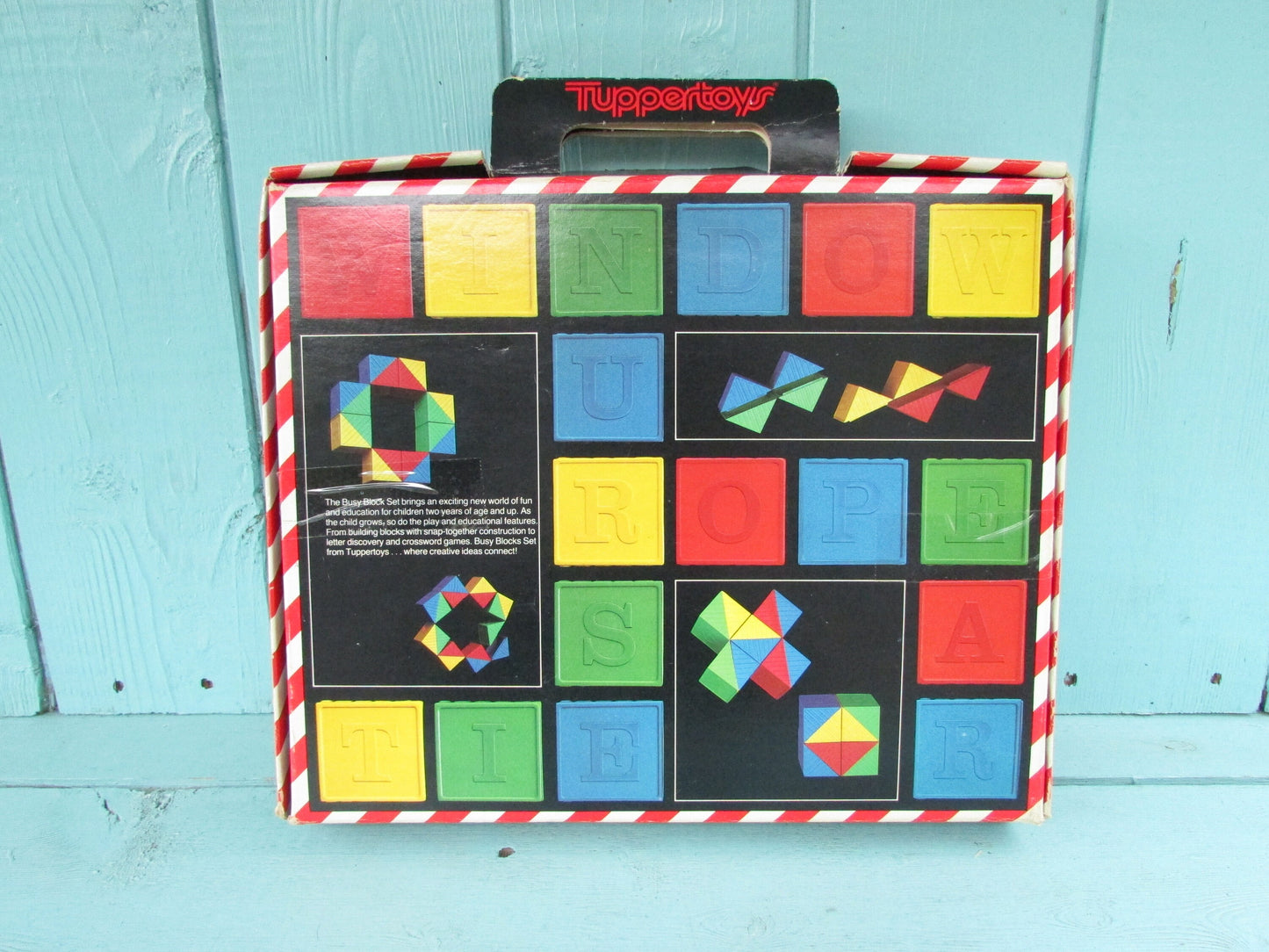 1983 Tuppertoys Busy Blocks Set