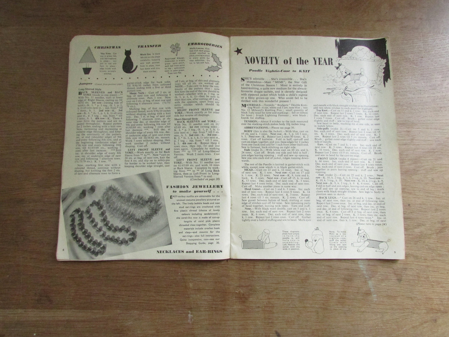 1950s Needlework No.239 embroidery, knitting, & crochet pattern magazine