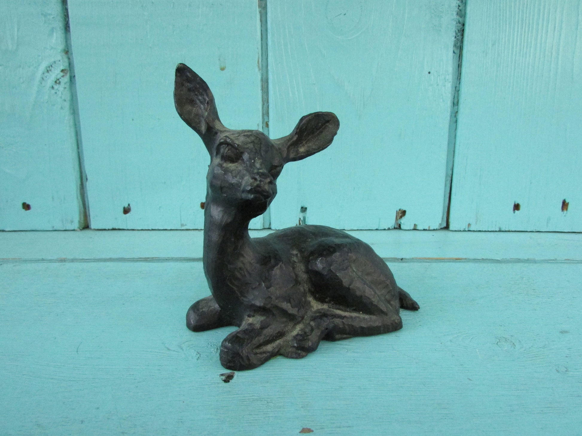 Vintage Maritimes crafted with N.B Coal deer figurine, made in Canada