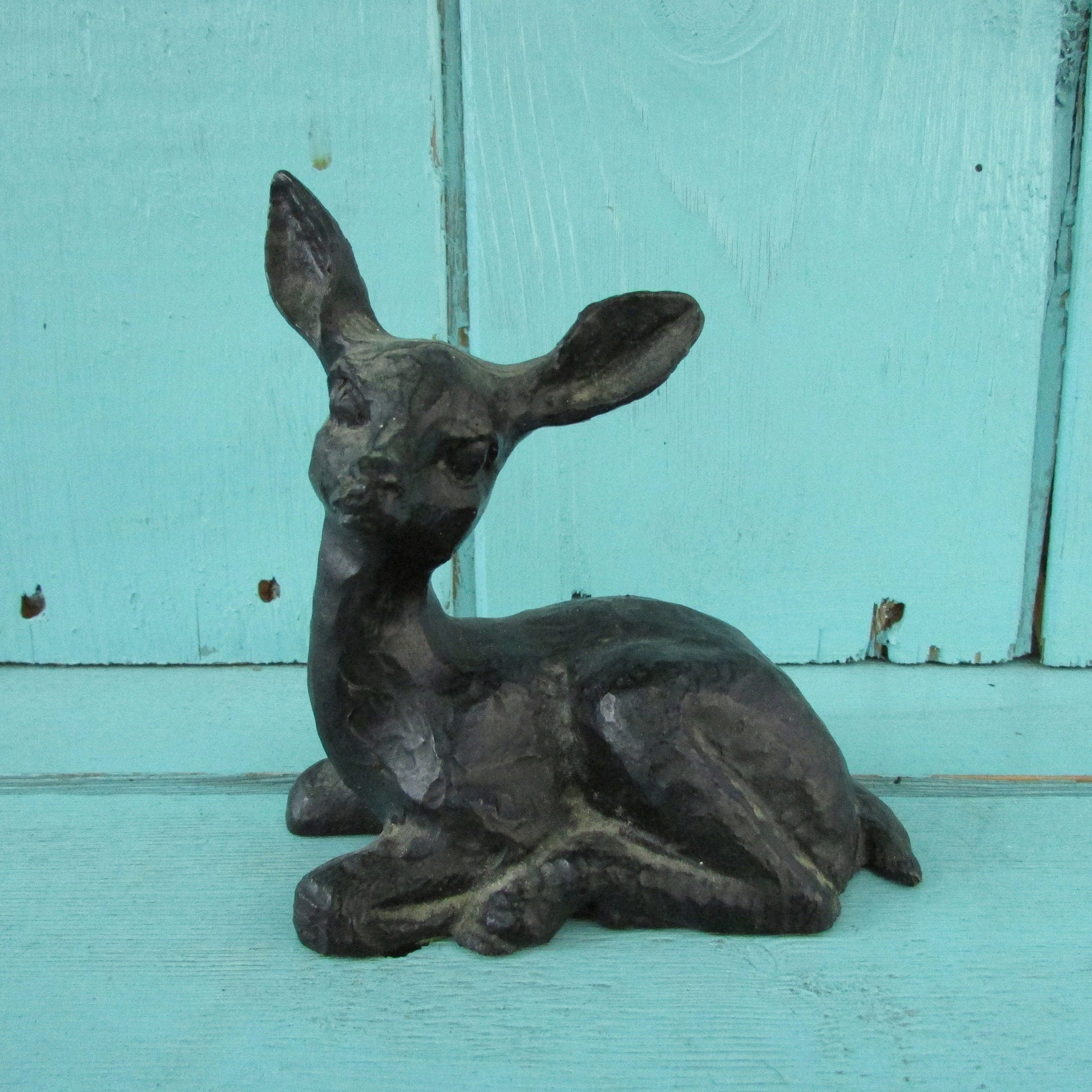 Vintage Maritimes crafted with N.B Coal deer figurine, made in Canada