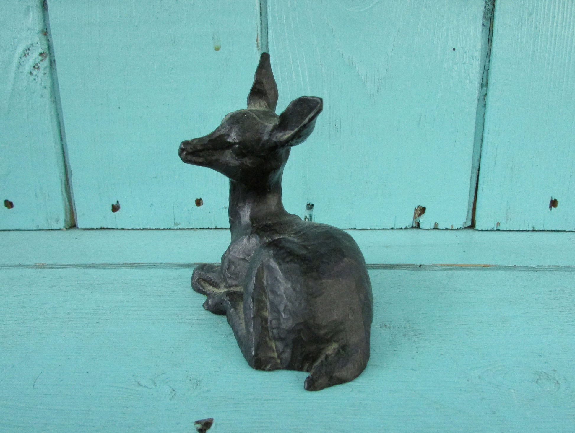 Vintage Maritimes crafted with N.B Coal deer figurine, made in Canada