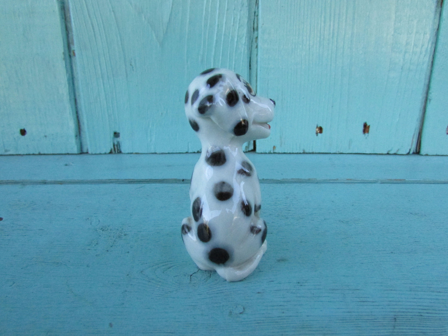 1959 Wade ceramic Dalmatian puppy figurine, Simon
