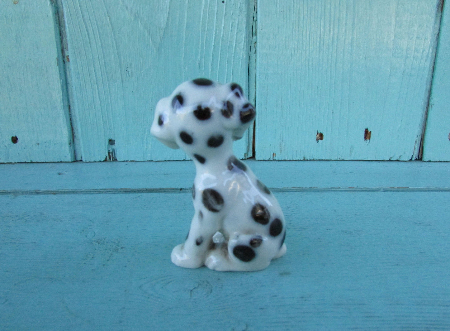 1959 Wade ceramic Dalmatian puppy figurine, Simon