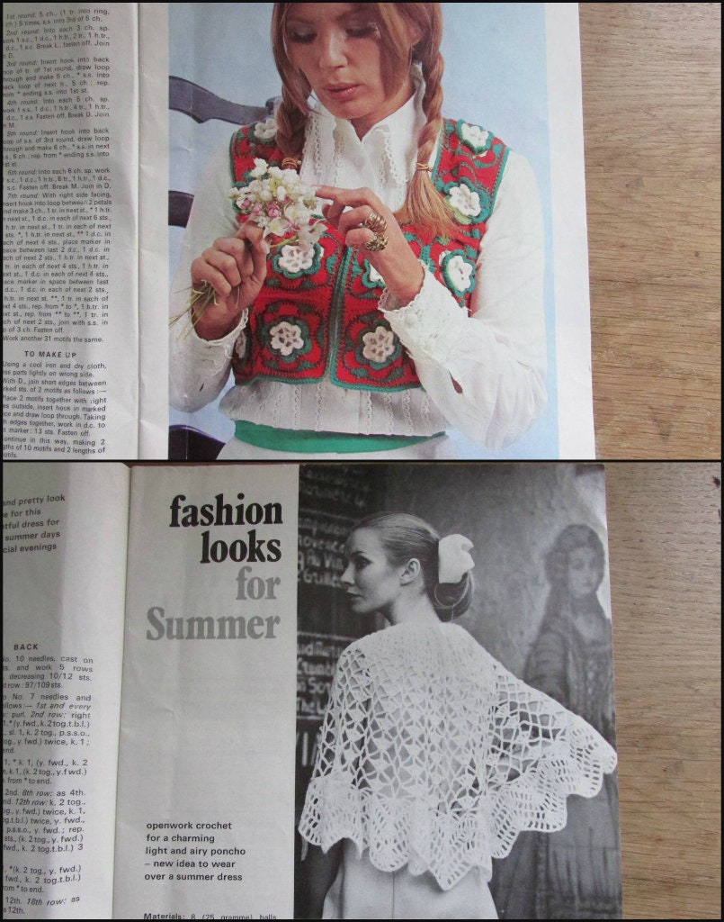 June 1970 Stitchcraft pattern booklet