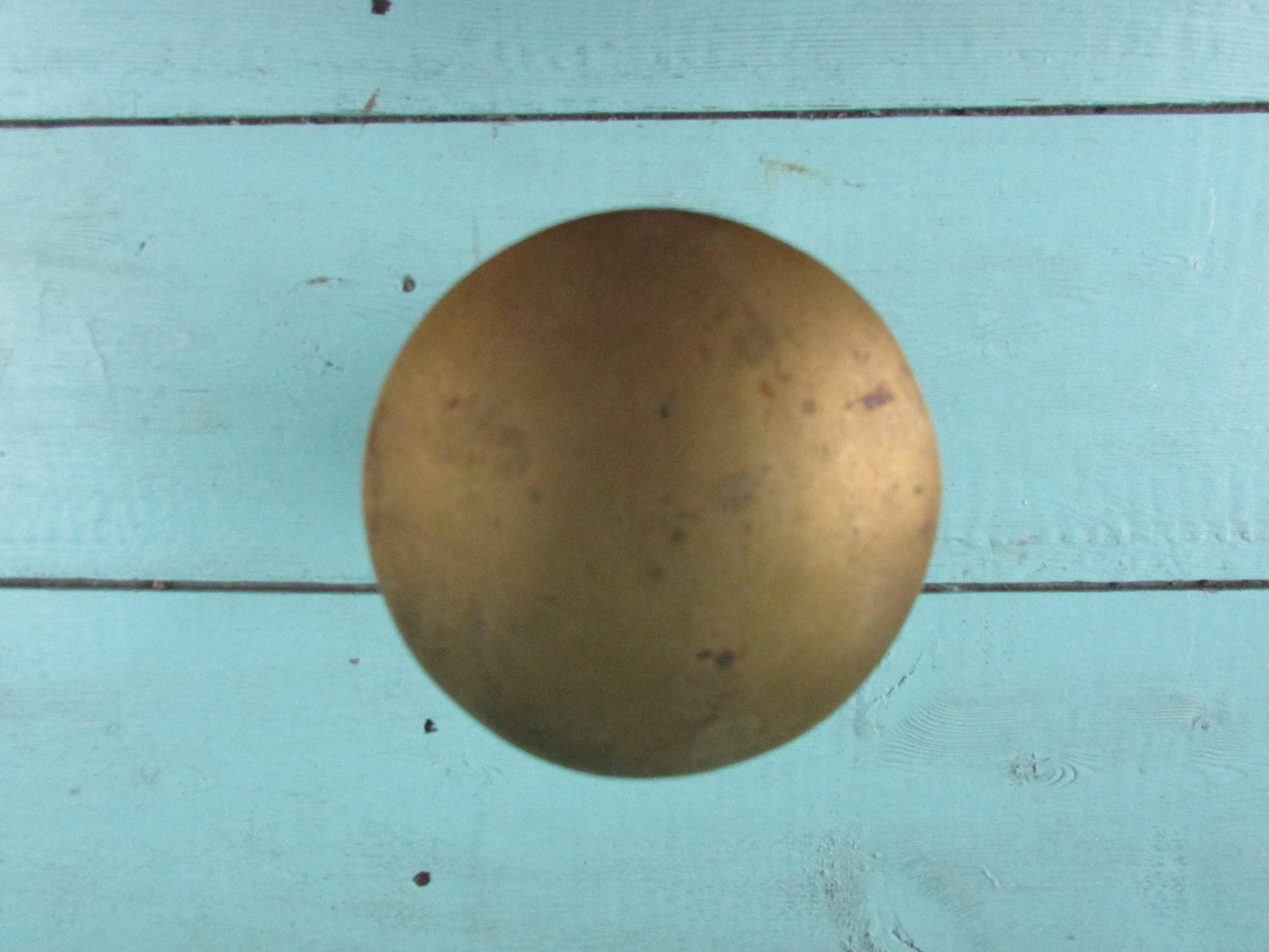 Vintage solid brass Post Office letter box money box (missing stopper)