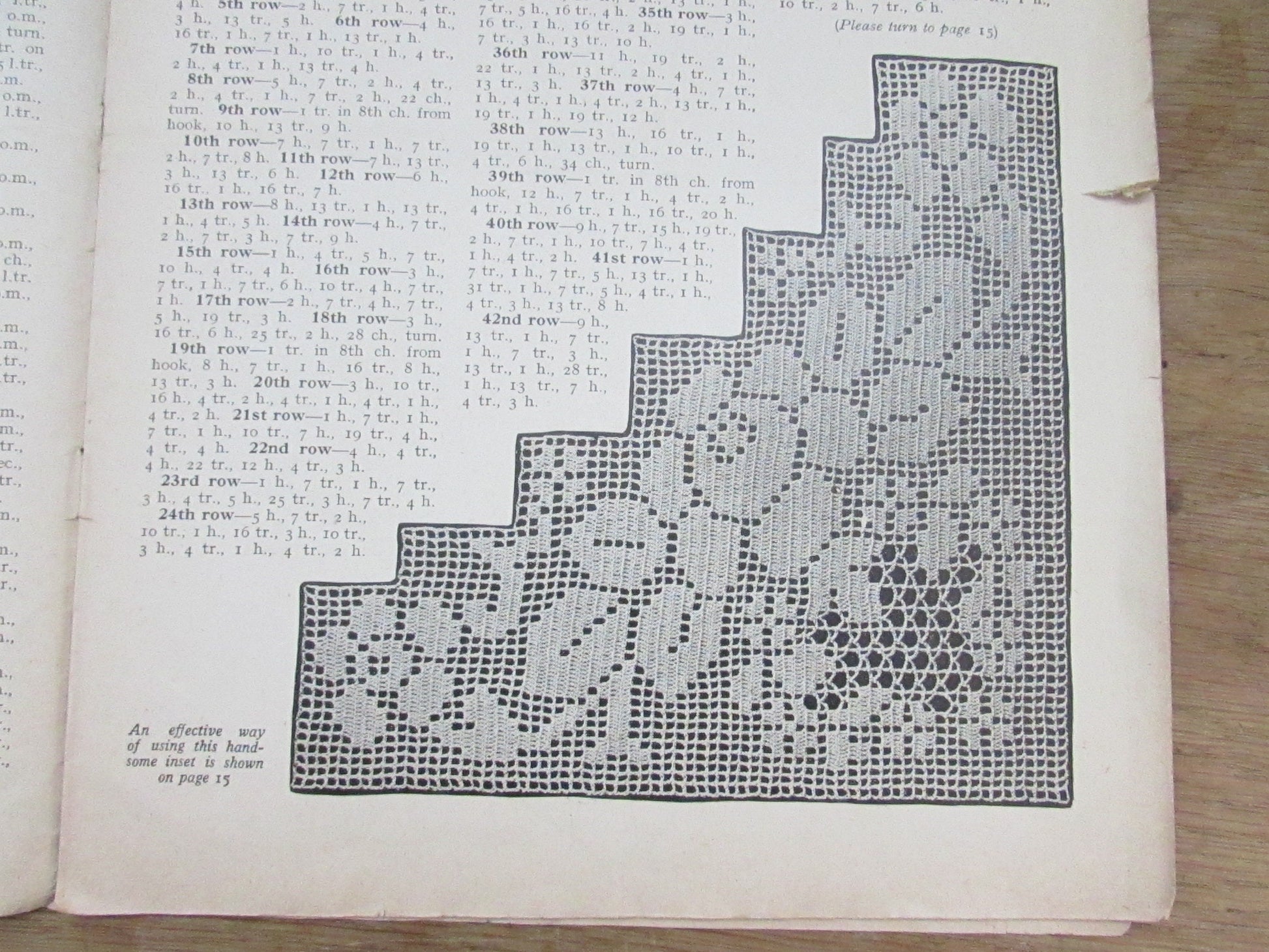1930s Weldon's Practical Needlework No.136 (12 practical) patterns for crochet motifs & edgings