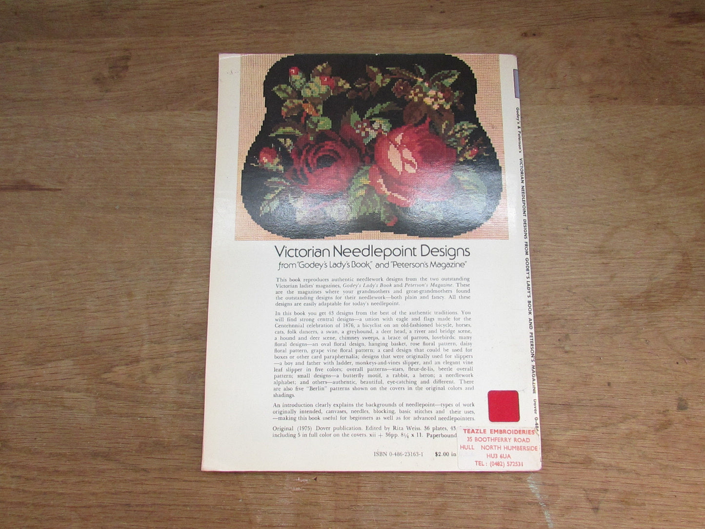 Victorian Needlework Designs from "Godey's Lady's Book", and "Peterson's Magazine", by Rita Weiss (1975)