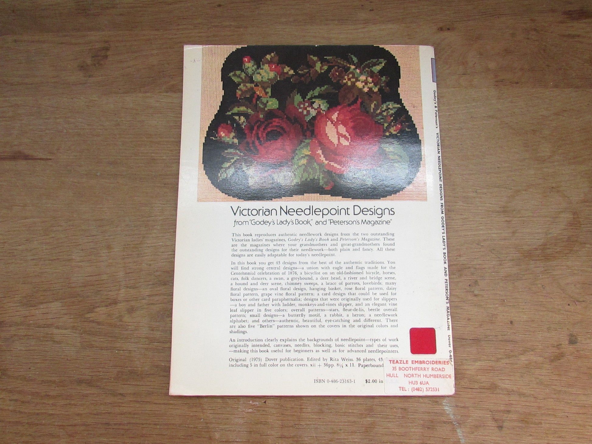 Victorian Needlework Designs from "Godey's Lady's Book", and "Peterson's Magazine", by Rita Weiss (1975)