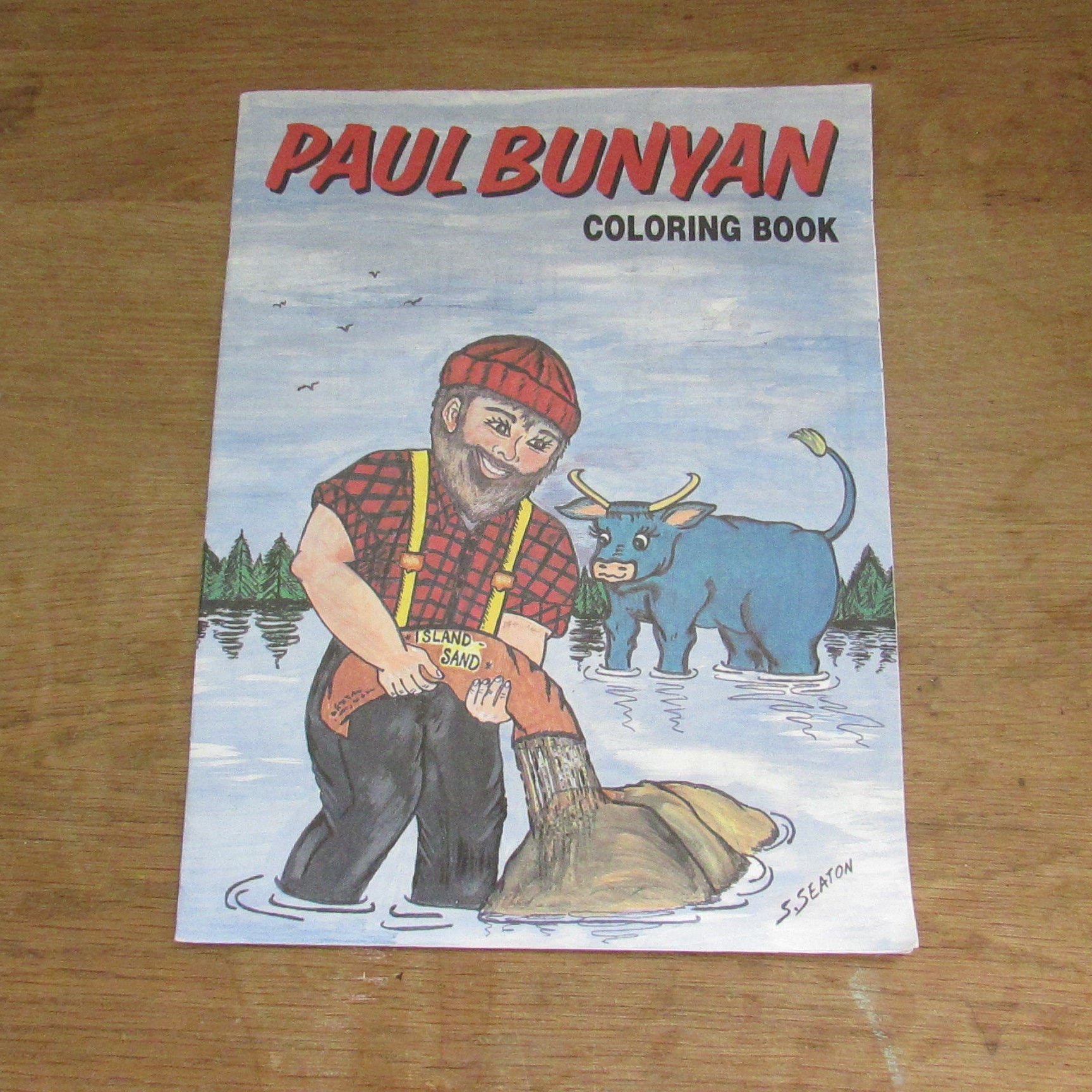 Paul Bunyan Coloring Book (Softback, 1996)