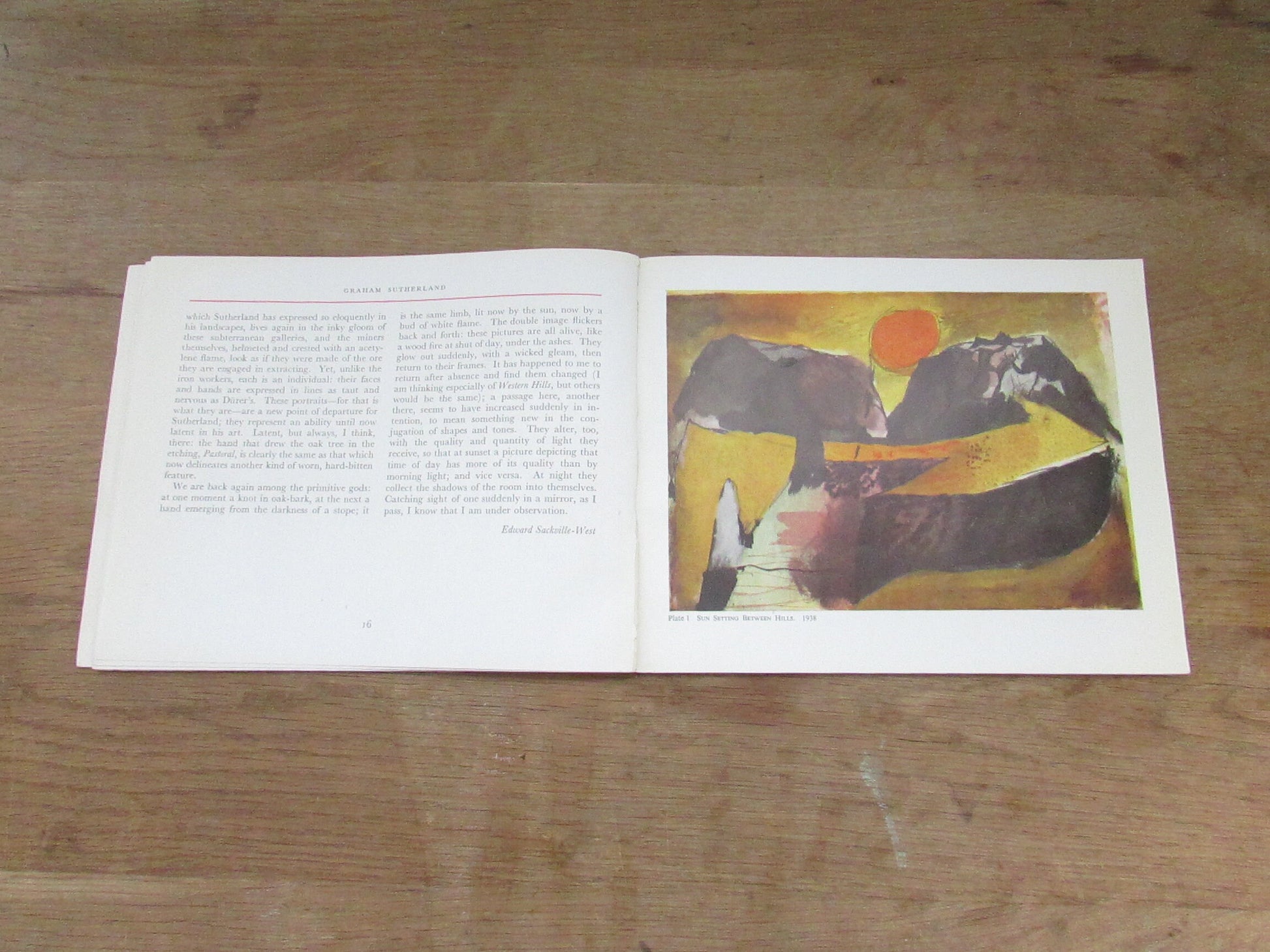 The Penguin Modern Painters: Graham Sutherland, by Edward Sackville-West (Softback, 1945)