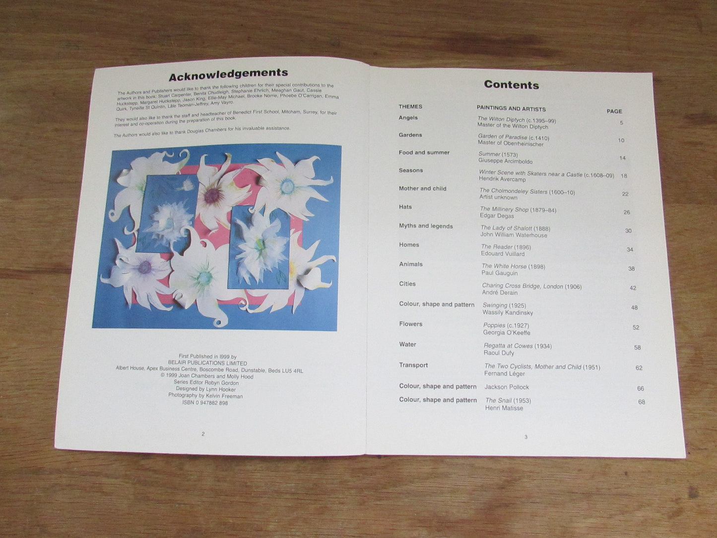In The Picture: creative activities inspired by famous paintings, by Joan Chambers & Molly Hood (Softback, 1999)
