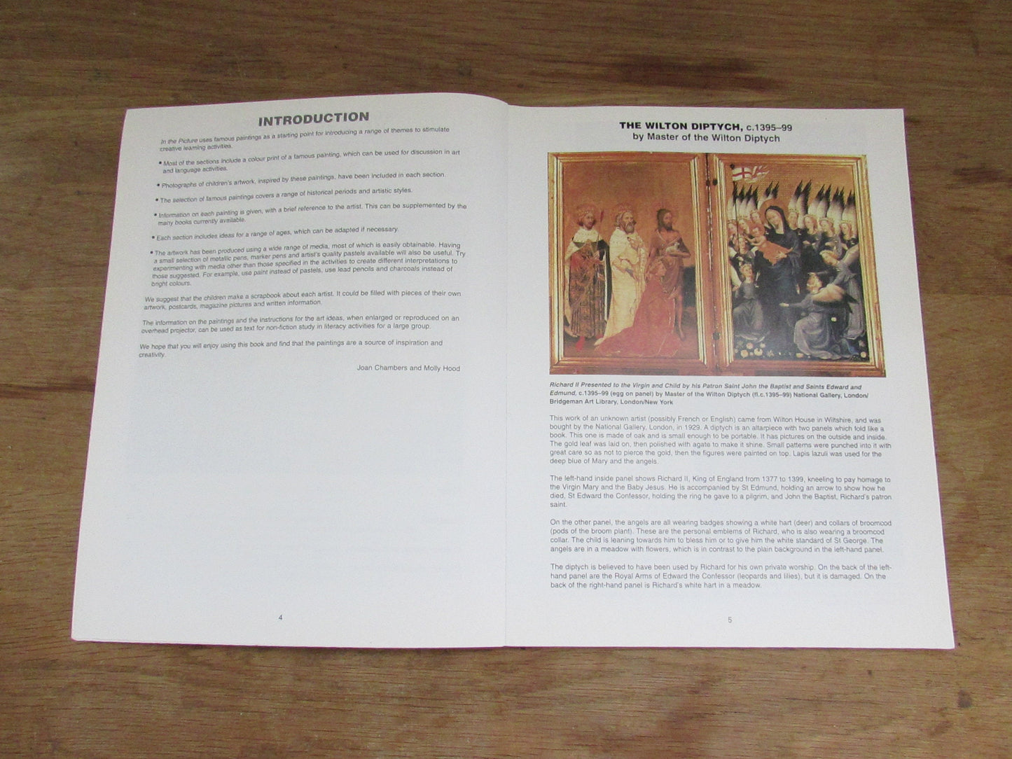 In The Picture: creative activities inspired by famous paintings, by Joan Chambers & Molly Hood (Softback, 1999)