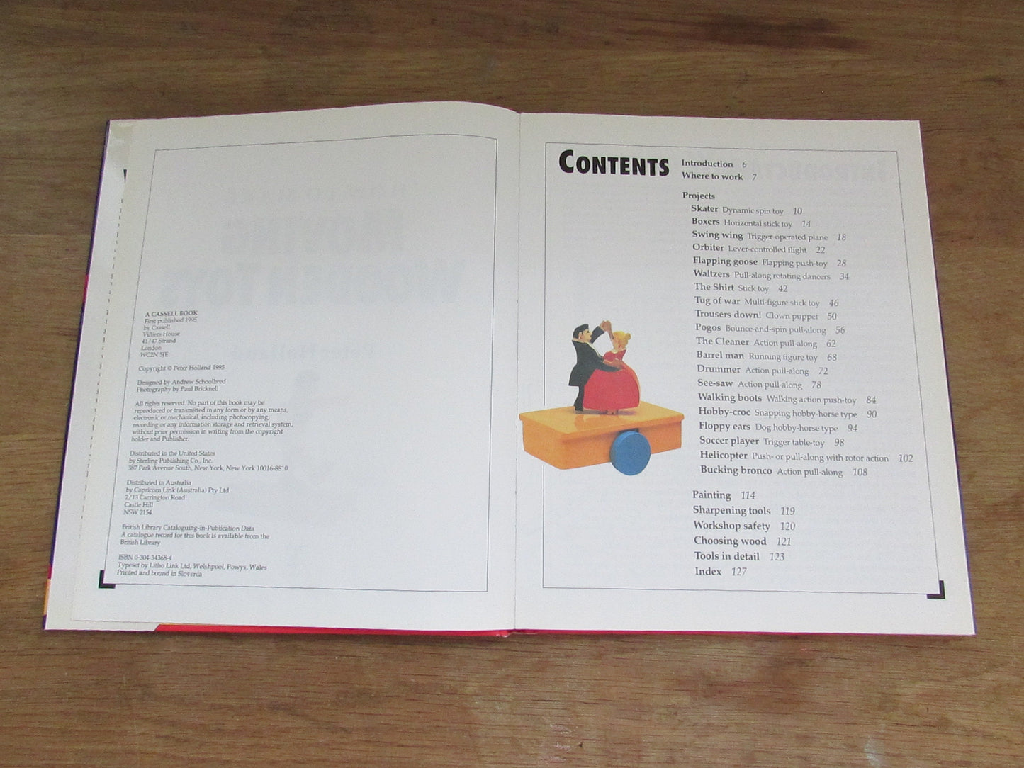 How to Make Moving Wooden Toys, by Peter Holland (Hardback, 1995)