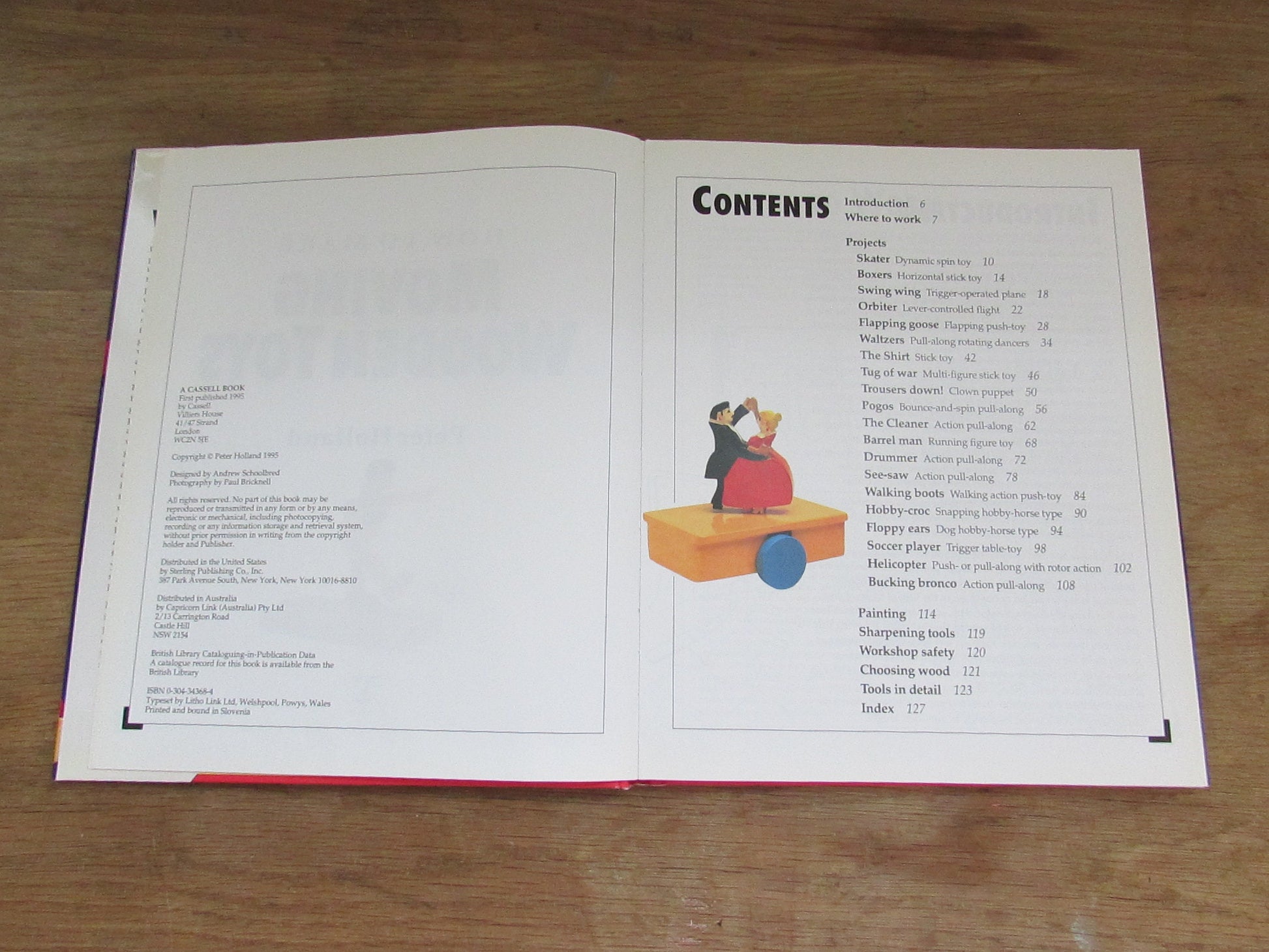 How to Make Moving Wooden Toys, by Peter Holland (Hardback, 1995)