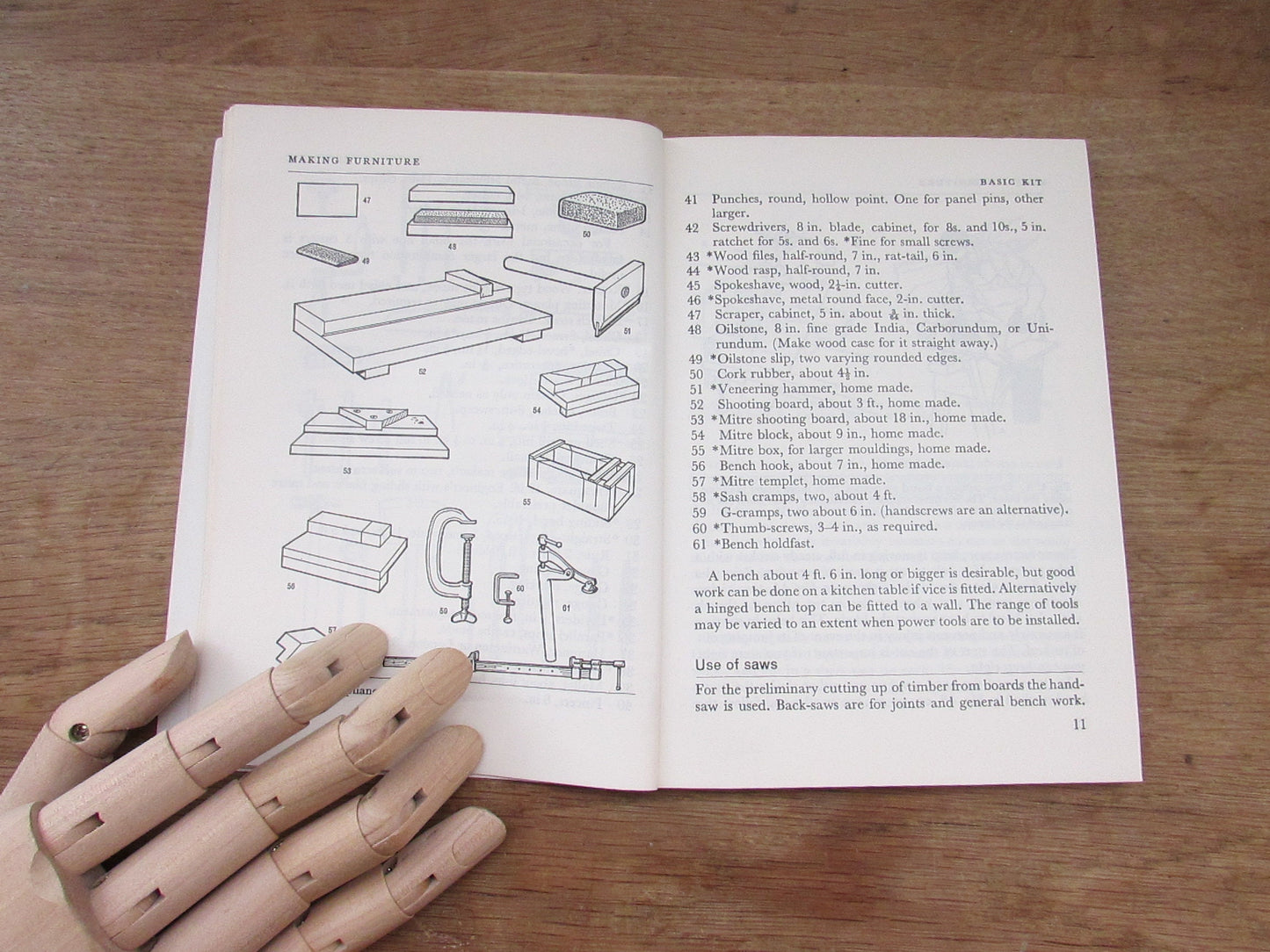 Making Furniture, by Charles H. Hayward (Softback, 1966)