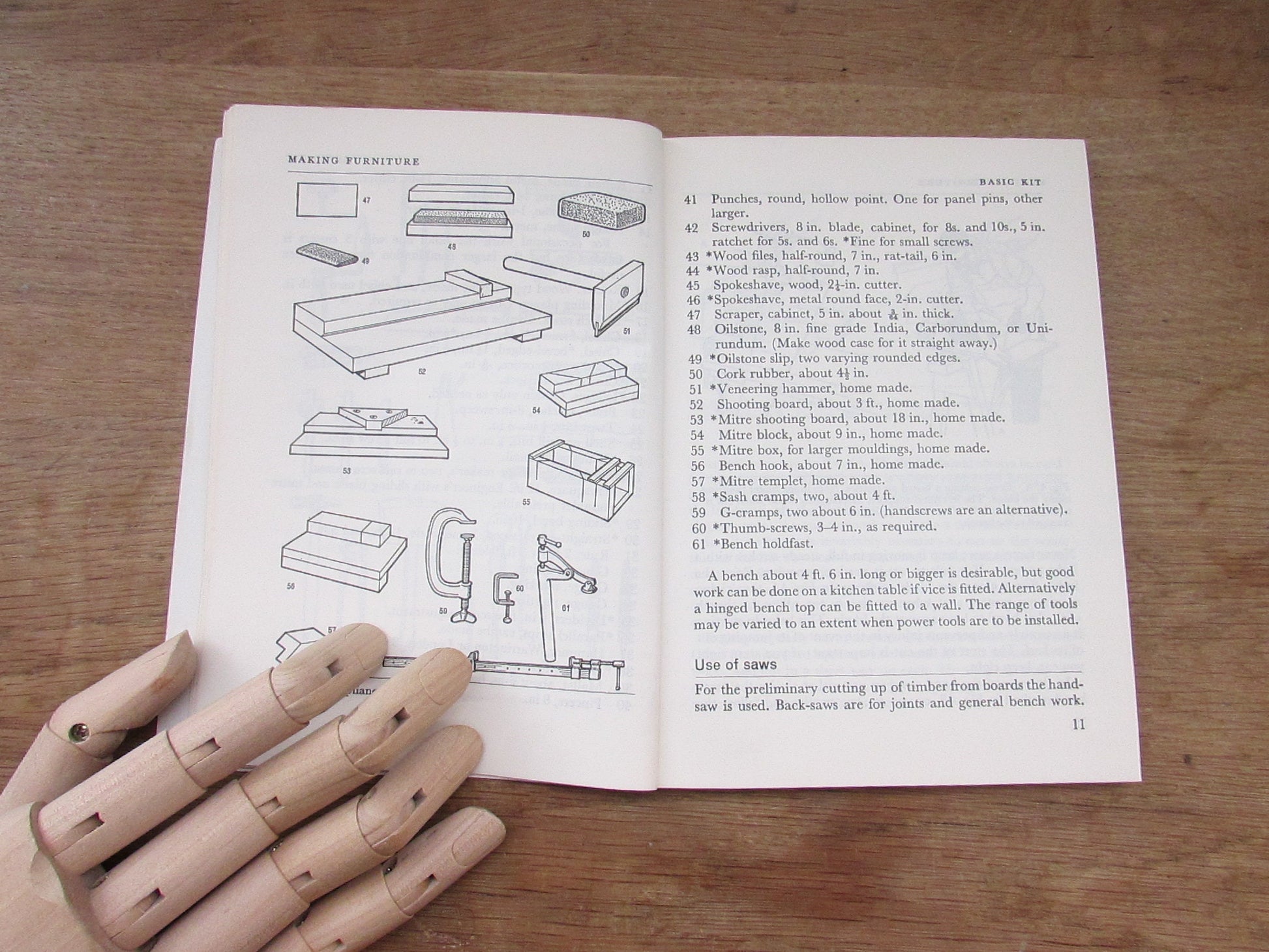 Making Furniture, by Charles H. Hayward (Softback, 1966)