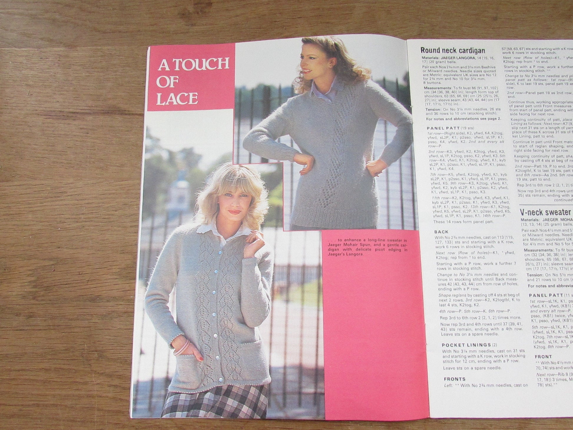 November 1980 Stitchcraft knitting & embroidery pattern booklet