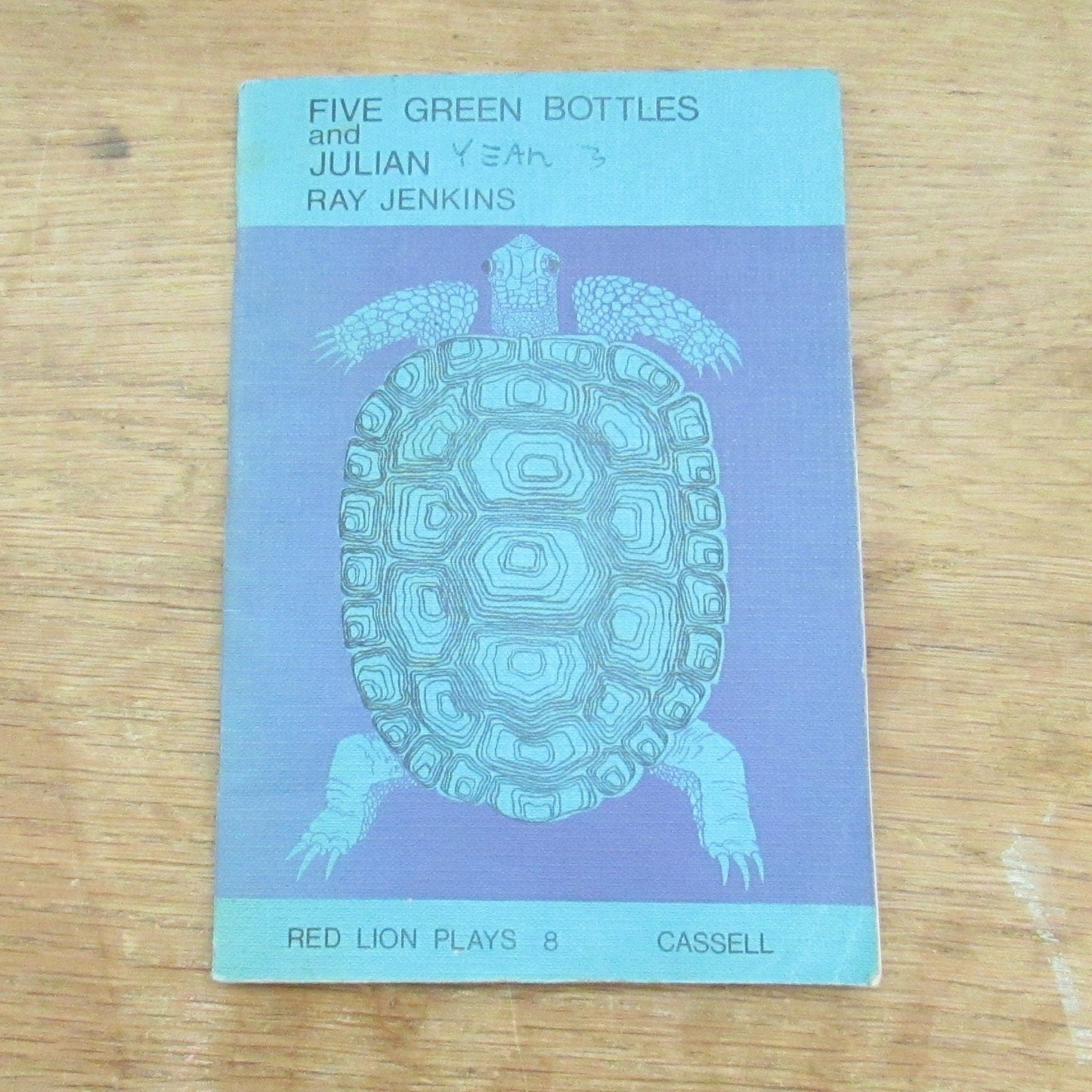 Red Lion Plays No.8 Five Green Bottles and Julian, (two scripts/plays) by Ray Jenkins (Softback, 1968)