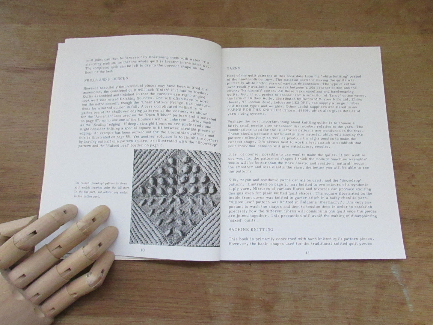 Knitted Quilts & Flounces, by Tessa Lorant (Softback, 1982)